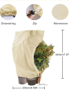 Plant Fleece Frost Protection 2.4 x 2 m, 2 Pack, 80 gsm Breathable - Image 2